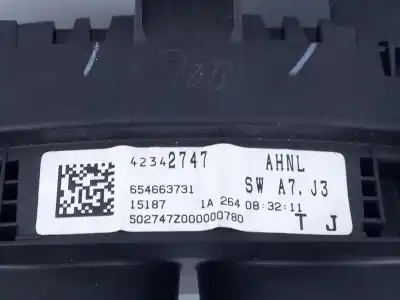 Second-hand car spare part dashboard for opel mokka excellence oem iam references 42342747 e3-a5-17-3 654663731