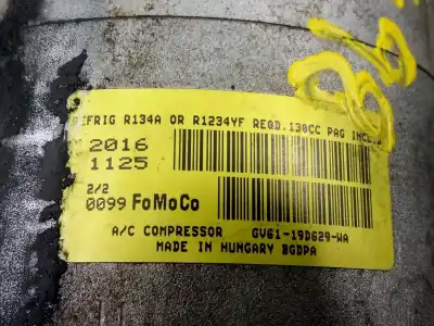 Pezzo di ricambio per auto di seconda mano compressore aria condizionata per ford kuga (cbs) titanium riferimenti oem iam gv6119d629wa p3-a3-13-3 