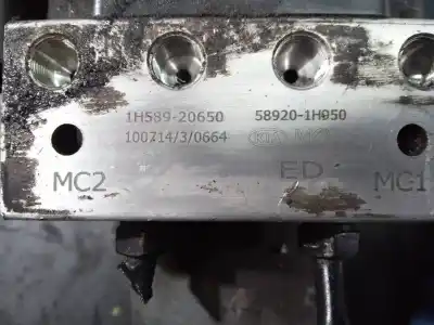 Second-hand car spare part abs for kia cee´d active oem iam references 589201h050 p3-b8-23-2 