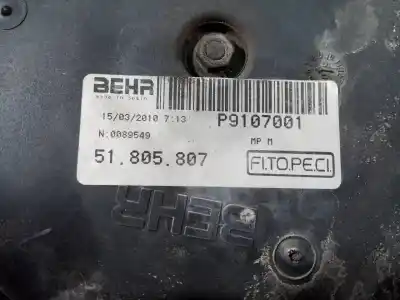 Peça sobressalente para automóvel em segunda mão termoventilador elétrico por citroen nemo basis referências oem iam 51805807 p2-b8-33 p9107001