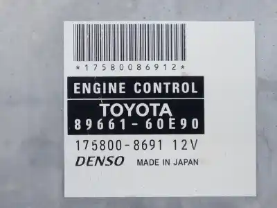 Second-hand car spare part ecu engine control for toyota land cruiser (j12) 3.0 turbodiesel oem iam references 8966169e90 e3-b2-20-1 1758008691
