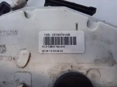 Second-hand car spare part left front door lock for skoda superb combi (3t5) ambition oem iam references 15b1s1837015b e1-a5-48-1 