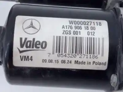 Автозапчасти б/у мотор переднего стеклоочистителя за mercedes-benz clase gla (w156) gla 220 cdi 4-matic (156.905) ссылки oem iam a1769061800 e1-a2-52-2 7054320271186