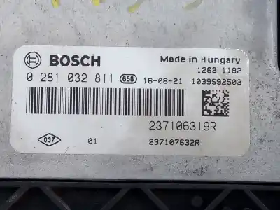 Peça sobressalente para automóvel em segunda mão centralina de motor uce por dacia sandero stepway referências oem iam 237106319r e2-a1-30-1 0281032811
