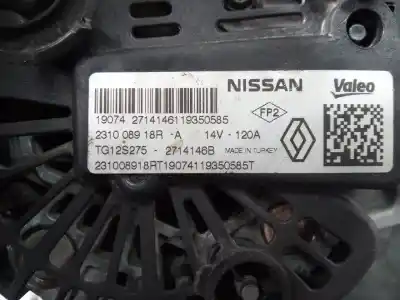 Second-hand car spare part alternator for renault clio iv dynamique oem iam references 231008918r p3-b5-28-3 