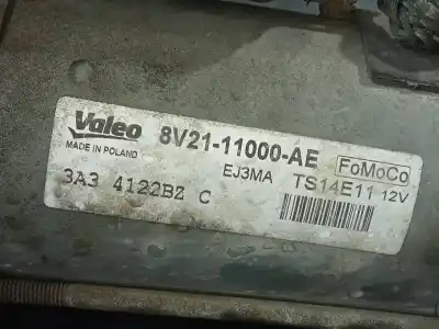 Автозапчасти б/у двигатель запускается за ford fiesta (ccn) trend ссылки oem iam 8v2111000ae p3-b8-19-1 