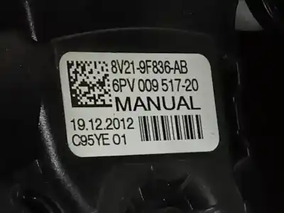 Second-hand car spare part ACCELERATOR PEDAL for FORD FIESTA (CCN)  OEM IAM references 8V219F836AB  6PV00951720