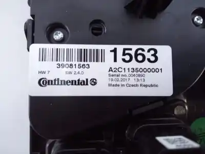 Pezzo di ricambio per auto di seconda mano controllo climatico per opel mokka excellence riferimenti oem iam a2c1135000001 e3-a5-34-4 