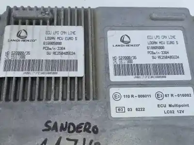 Second-hand car spare part ecu engine control for dacia sandero laureate oem iam references 616805000 e2-a1-44-1 
