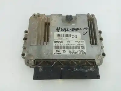 Second-hand car spare part ecu engine control for hyundai santa fe (bm) 2.2 crdi cat oem iam references 3910127825