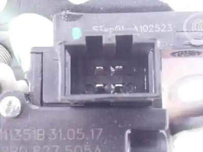 Second-hand car spare part trunk lock for skoda fabia active oem iam references 111351b e1-a5-39-1 8r0827505a