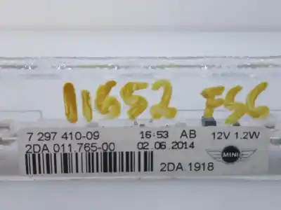 Pezzo di ricambio per auto di seconda mano luce freno centrale per mini mini (f56) one riferimenti oem iam 729741009 e3-a2-23-2 19402100