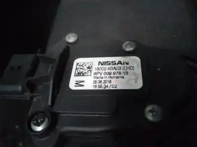Peça sobressalente para automóvel em segunda mão pedal acelerador por renault kadjar bose edition referências oem iam 180024ba0b  6pv00997815