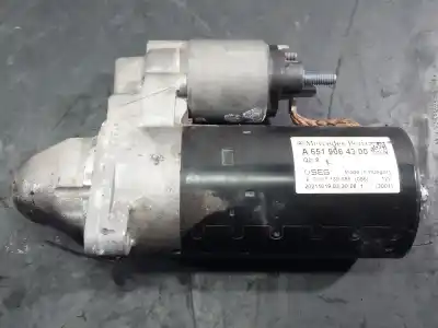 Recambio de automóvil de segunda mano de MOTOR ARRANQUE para MERCEDES SPRINTER III FURGÓN FWD  referencias OEM IAM A6519064300  0001139085