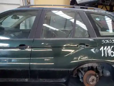 Peça sobressalente para automóvel em segunda mão porta do automóvel traseira esquerda por bmw x5 (e53) 3.0i referências oem iam 