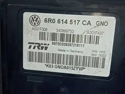 Peça sobressalente para automóvel em segunda mão abs por skoda rapid active referências oem iam 6r0614517ca p3-b8-24-1 gnoa015zyvp
