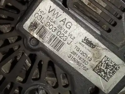 Автозапчастина б/у генератор для skoda rapid active посилання на oem iam 03l903023j p3-b5-5-3 