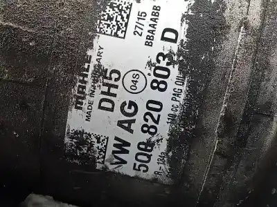 Pezzo di ricambio per auto di seconda mano compressore aria condizionata per skoda rapid active riferimenti oem iam 5q0820803d p3-b3-18-2 
