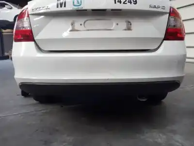 Peça sobressalente para automóvel em segunda mão para choques traseiro por skoda rapid active referências oem iam 