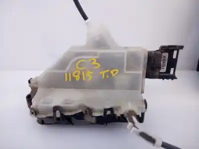Second-hand car spare part rear right door lock for citroen c3 live oem iam references 123984 e1-a4-40-2 3308a0723k7