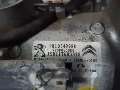 Second-hand car spare part air conditioning compressor for citroen c3 live oem iam references 9810349980 p3-b2-8-3 9808860080