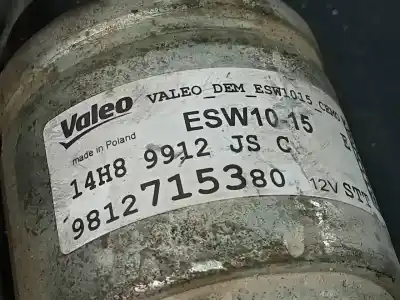 Peça sobressalente para automóvel em segunda mão motor de arranque por citroen c3 live referências oem iam 9812715380 p3-b8-18-3 