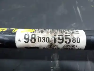 Peça sobressalente para automóvel em segunda mão transmissão dianteira esquerda por citroen c3 live referências oem iam 9803019580 p1-a6-19 