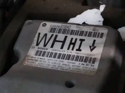 Peça sobressalente para automóvel em segunda mão Centralina De Airbag por JEEP GR. CHEROKEE (WH) 3.0 CRD Limited Referências OEM IAM 04606938AD  0285001816