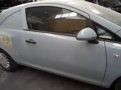 Second-hand car spare part front right door for opel corsa d cosmo oem iam references   