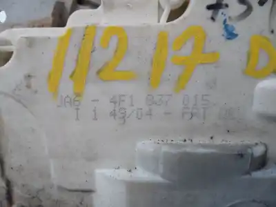 Second-hand car spare part left front door lock for audi a6 berlina (4f2) 2.0 tdi oem iam references 4f1837015 e1-a5-39-2 