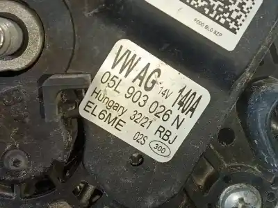 Peça sobressalente para automóvel em segunda mão alternador por seat leon (kl1) style referências oem iam 05l903026n p3-b5-2-2 