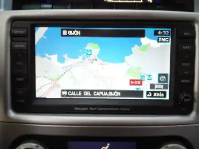 Автозапчасти б/у gps-навигационная система за mitsubishi montero (v80/v90) 3.2 di-d cat ссылки oem iam 8750a070 e3-a2-13-4 75090012g