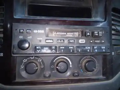 Second-hand car spare part audio system / radio cd for mitsubishi montero (v60/v70) 3.2 di-d avance oem iam references 