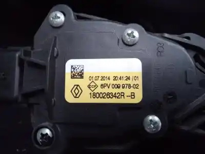 Автозапчастина б/у педаль акселератора для dacia logan ii ambiance посилання на oem iam 180026342r  6pv00997802