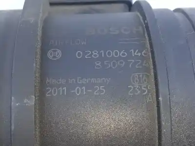 Second-hand car spare part flowmeter for bmw x1 (e84) sdrive 18d oem iam references 8509724 e3-a2-24-1 0281006146