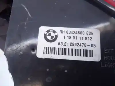 Second-hand car spare part right tailgate light for bmw x1 (e84) sdrive 18d oem iam references 03424600 e1-a3-35-2 1180111812