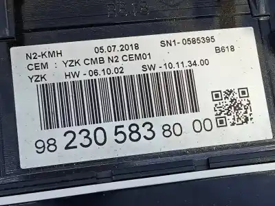 Peça sobressalente para automóvel em segunda mão quadrante por citroen c3 collection referências oem iam 9823058380 e3-b2-25-4 
