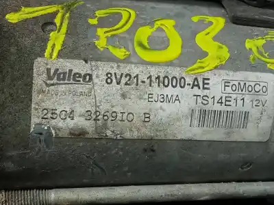 Second-hand car spare part starter motor for ford transit courier combi trend oem iam references 8v2111000ae p3-b8-19-4 