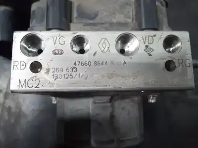 Second-hand car spare part abs for renault clio iv dynamique oem iam references 476608644r p3-b8-28-2 269633
