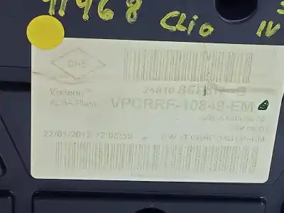 Автозапчастина б/у панель інструментів для renault clio iv dynamique посилання на oem iam 248108583r e2-a1-43-2 