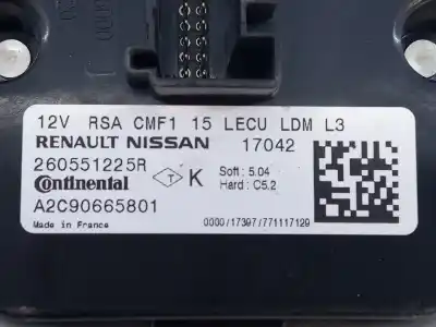 Автозапчастина б/у блок управління ксеноновими фарами для renault clio iv dynamique посилання на oem iam 260551225r e2-a3-13-2 a2c90665801