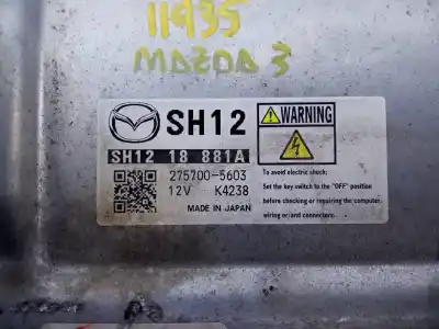 Автозапчастина б/у ебу контролер двигуна для mazda 3 lim. () evolution посилання на oem iam sh1218881a e3-b5-29-1 2757005603