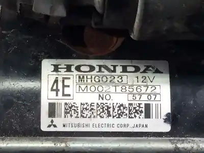 Автозапчастина б/у двигун запускається для honda cr-v (rd8) es посилання на oem iam m002t85672 p3-b8-13-3 mhg023