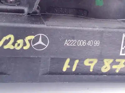 Автозапчастина б/у замок дверей заднього лівого для mercedes clase c (w205) lim. c 220 cdi bluetec (205.004) посилання на oem iam a2220064099  