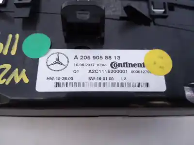 Автозапчасти б/у климат-контроль за mercedes-benz clase c (w205) lim. c 220 cdi bluetec (205.004) ссылки oem iam a2059058813 e3-a1-18-1 