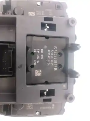 Peça sobressalente para automóvel em segunda mão módulo / sistema de navegação gps por mercedes clase c (w205) lim. c 220 cdi bluetec (205.004) referências oem iam a2059004433 e3-a1-15-8 a2059026902
