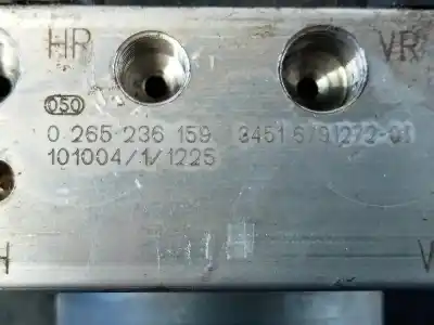 Second-hand car spare part abs for bmw x1 (e84) xdrive 20 d oem iam references 34516791272 p3-b8-24-3 0265951100