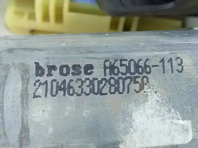 Second-hand car spare part passenger side right window regulator for ford transit connect combi 220 l1 trend oem iam references a65066113 e2-b3-53-1 