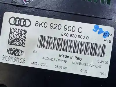 Peça sobressalente para automóvel em segunda mão quadrante por audi a4 berlina (b8) básico referências oem iam 8k0920900c e2-a1-43-3 