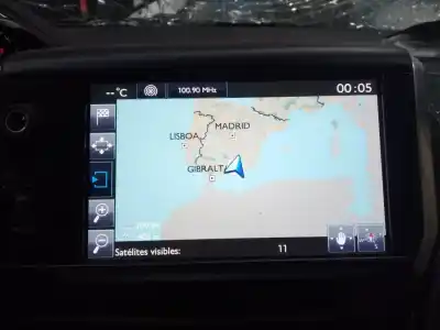 Second-hand car spare part gps navigation system for peugeot 208 active oem iam references   